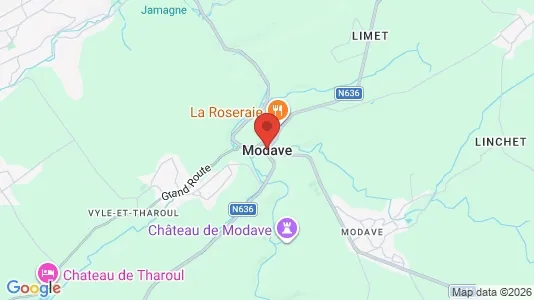 Apartments for rent i Modave - kort over placeringen
