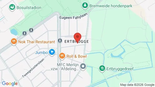 Apartments for rent i Antwerp Deurne - kort over placeringen