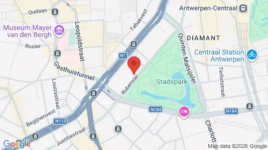 Apartments for rent i Stad Antwerp - kort over placeringen