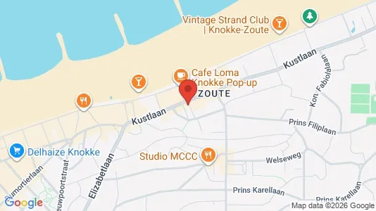 Apartments for rent i Knokke-Heist - kort over placeringen
