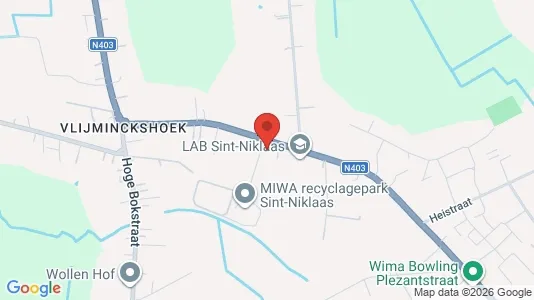Apartments for rent i Sint-Niklaas - kort over placeringen