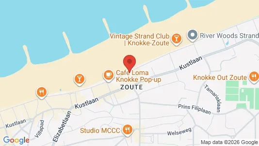 Apartments for rent i Knokke-Heist - kort over placeringen