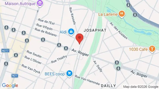 Apartments for rent i Brussels Schaarbeek - kort over placeringen