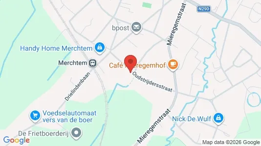 Apartments for rent i Merchtem - kort over placeringen