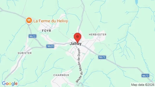 Apartments for rent i Jalhay - kort over placeringen