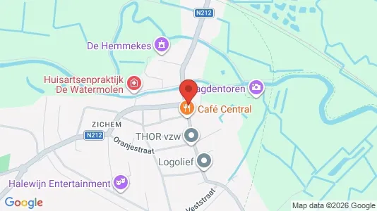 Apartments for rent i Scherpenheuvel-Zichem - kort over placeringen