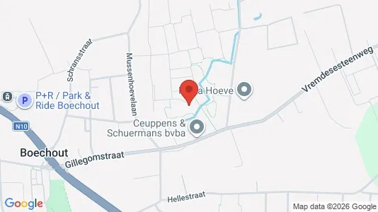 Apartments for rent i Boechout - kort over placeringen