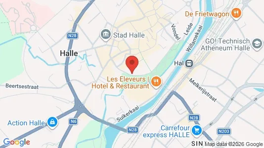 Apartments for rent i Halle - kort over placeringen