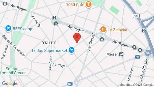 Apartments for rent i Brussels Schaarbeek - kort over placeringen
