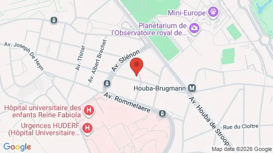 Apartments for rent i Stad Brussel - kort over placeringen