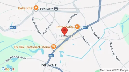 Apartments for rent i Péruwelz - kort over placeringen