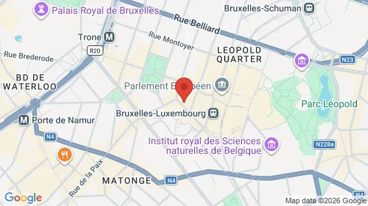 Apartments for rent i Brussels Elsene - kort over placeringen