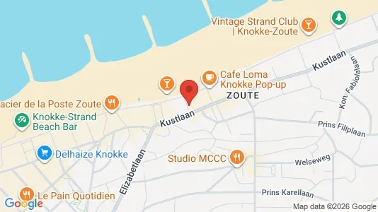 Apartments for rent i Knokke-Heist - kort over placeringen