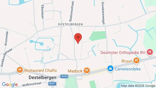 Apartments for rent i Destelbergen - kort over placeringen