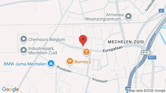 Apartments for rent i Mechelen - kort over placeringen