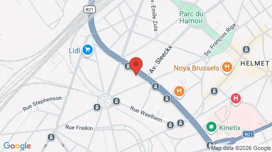 Apartments for rent i Brussels Schaarbeek - kort over placeringen