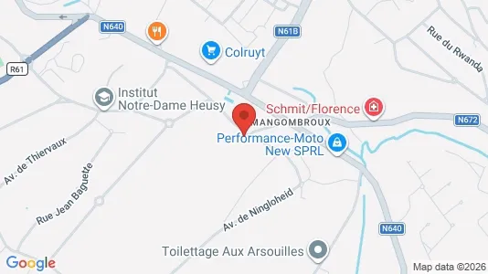 Apartments for rent i Verviers - kort over placeringen
