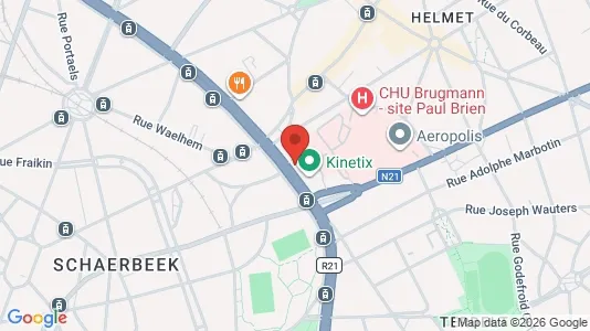 Apartments for rent i Brussels Schaarbeek - kort over placeringen