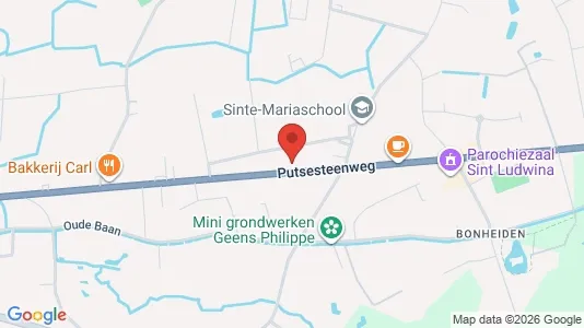 Apartments for rent i Bonheiden - kort over placeringen