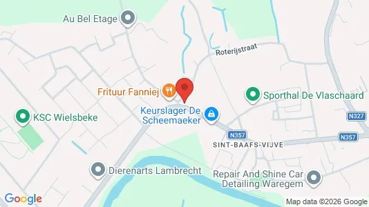 Apartments for rent i Wielsbeke - kort over placeringen