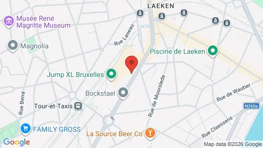 Apartments for rent i Stad Brussel - kort over placeringen