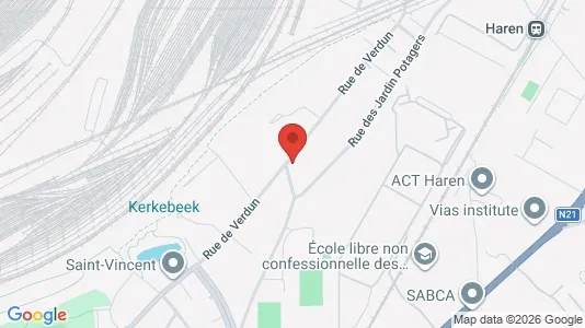 Apartments for rent i Stad Brussel - kort over placeringen