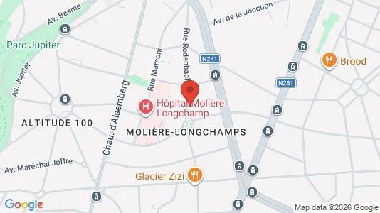 Apartments for rent i Brussels Vorst - kort over placeringen