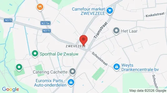Apartments for rent i Wingene - kort over placeringen