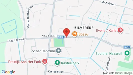Apartments for rent i Nazareth - kort over placeringen