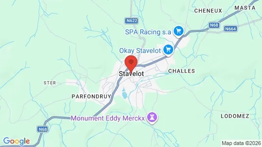 Houses for rent i Stavelot - kort over placeringen