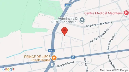 Apartments for rent i Brussels Sint-Jans-Molenbeek - kort over placeringen