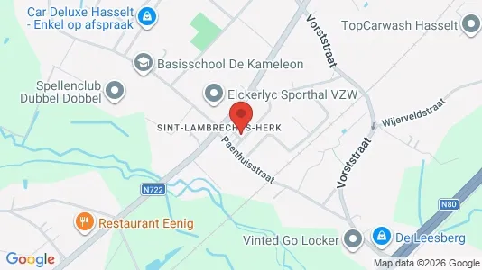 Apartments for rent i Hasselt - kort over placeringen