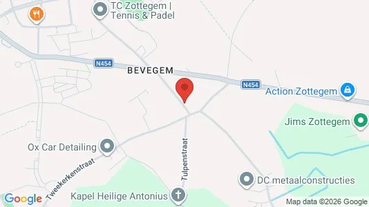 Apartments for rent i Zottegem - kort over placeringen
