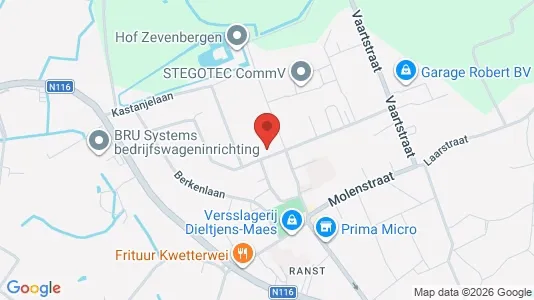 Apartments for rent i Ranst - kort over placeringen