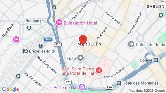 Apartments for rent i Stad Brussel - kort over placeringen