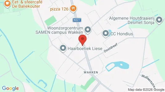 Apartments for rent i Dentergem - kort over placeringen