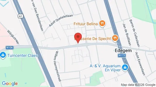 Apartments for rent i Edegem - kort over placeringen