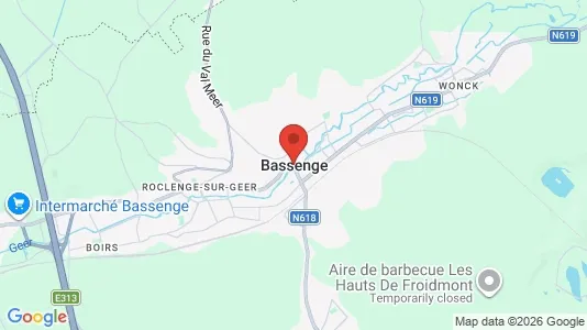 Houses for rent i Bitsingen - kort over placeringen