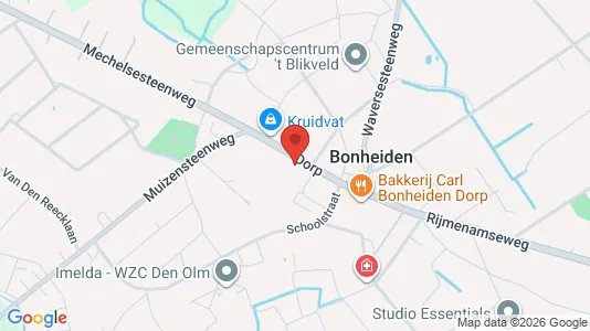 Apartments for rent i Bonheiden - kort over placeringen