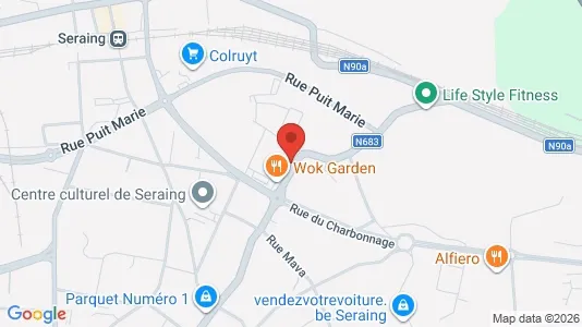 Apartments for rent i Seraing - kort over placeringen