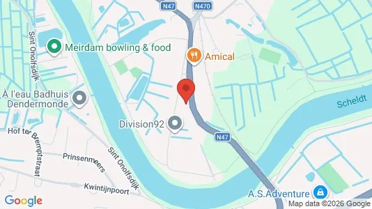 Apartments for rent i Dendermonde - kort over placeringen