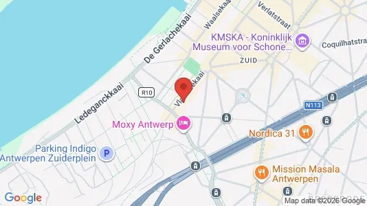 Apartments for rent i Stad Antwerp - kort over placeringen