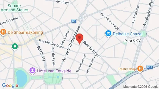 Apartments for rent i Stad Brussel - kort over placeringen