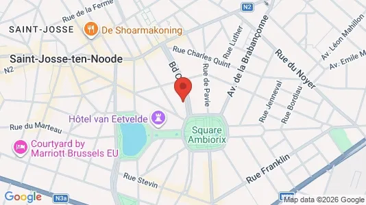 Apartments for rent i Stad Brussel - kort over placeringen