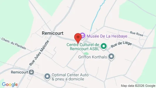 Apartments for rent i Remicourt - kort over placeringen