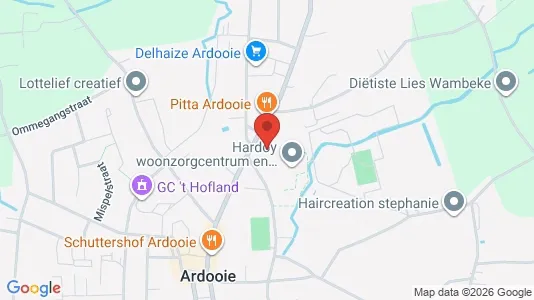 Apartments for rent i Ardooie - kort over placeringen