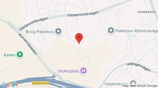 Rooms for rent i Uddevalla - kort over placeringen