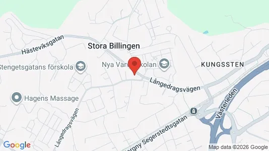 Apartments for rent i Gothenburg West - kort over placeringen