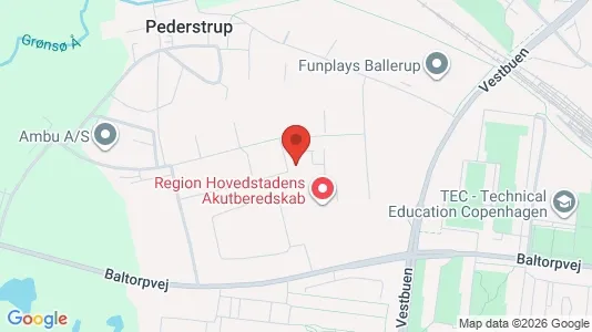 Apartments for rent i Ballerup - kort over placeringen