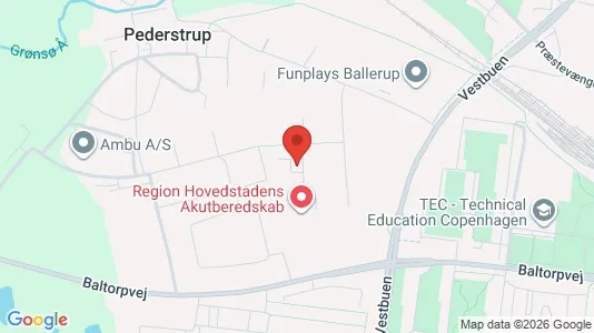 Apartments for rent i Ballerup - kort over placeringen